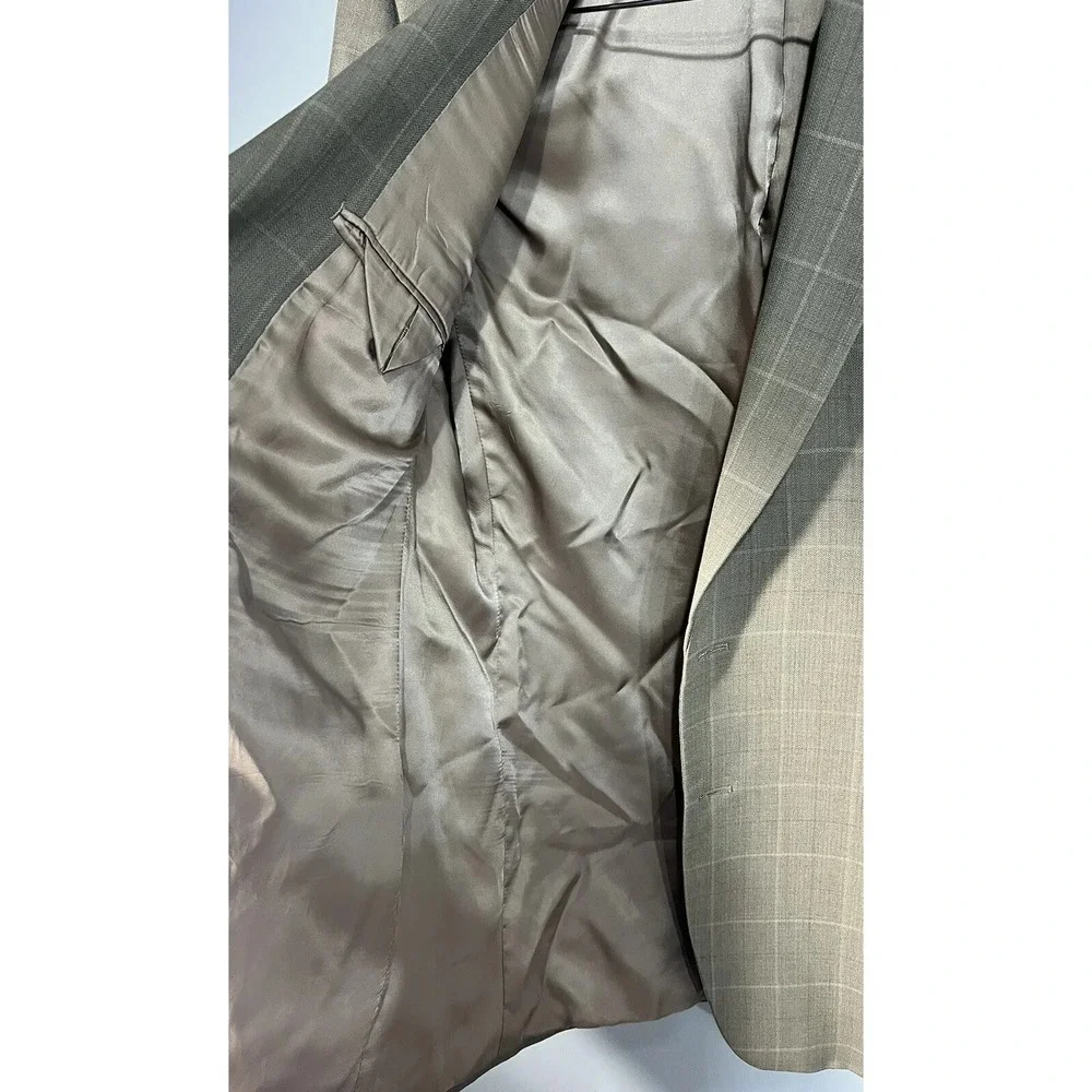 Lauren Ralph Lauren Blazer Size 42L 42 Long Wool Brown Two Button Classic‎